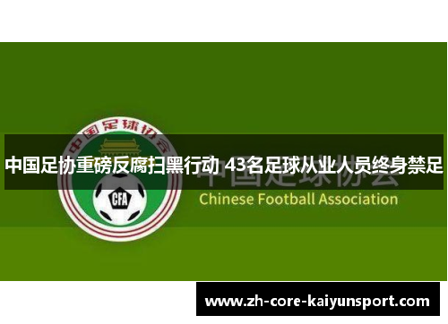 中国足协重磅反腐扫黑行动 43名足球从业人员终身禁足