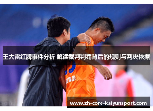 王大雷红牌事件分析 解读裁判判罚背后的规则与判决依据